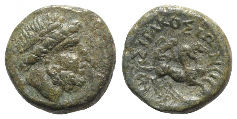 Sicily, Syracuse. Roman rule, late 2nd-early 1st century BC. Æ (18mm, 6.61g, 12h...