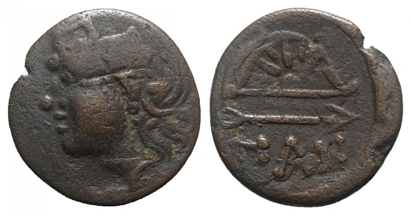 Cimmerian Bosporos, Pantikapaion, c. 304/3-250 BC. Æ (20mm, 5.13g, 12h). Wreathe...