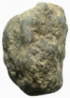 Anonymous, 8th-3rd centuries BC. Æ Aes Rude (46mm, 119.69g). Irregular cast lump. ICC 1. Green patina