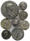 Lot of 10 Fake AR and Æ coins, including Roman Republican and Roman Imperial, replicas for study. Lot sold as is, no return