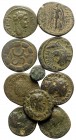 Lot of 10 Greek and Roman Provincial Æ coins, including Seleucis and Pieria, Antioch, to be catalog. Lot sold as is, no return