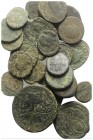 Mixed lot of 24 Greek, Roman and Byzantine Æ coins, to be catalog. Lot sold as is, no return