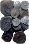 Mixed lot of 20 Greek, Roman and Byzantine Æ and AR coins, to be catalog. Lot sold as is, no return