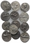 Lot of 13 Roman Republican AR Denarii, to be catalog. Lot sold as is, no return