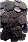 Lot of 50 Byzantine Æ coins, to be catalog. Lot sold as is, no return