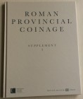 Burnett A., Amandry M., Ripollès P.P. Roman Provincial Coinage Supplement I. The British Museum 1998. Cartonato ed. pp. 71 ,tavv. 11 b/n. Buono stato