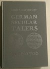 Davenport J. S. German secular talers 1600 - 1700. Frankfurt am. Main, 1976. Tela editoriale. 588 pp. Buono stato.