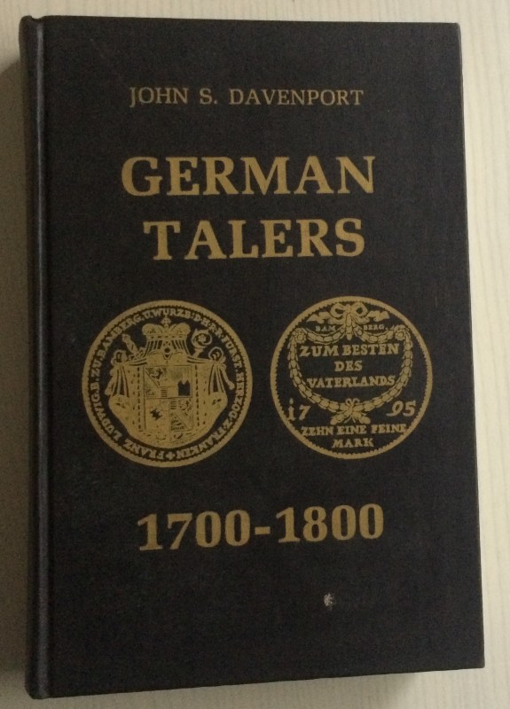 Davenport J.S. German Tallers 1700-1800- . London Spink & Son 1979. Tela editori...
