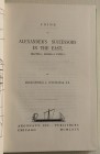 Maj. A. Gen. Sir. Cunningham Coins of Alexander's Successors in the East (Bactria, Ariana and India). Chicago, Argonaut Inc., 1969 reprint of 1884. Te...