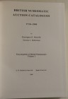 Manville E.H. Robertson J.T. British Numismatic Auction Catalogues 1710-1984. Encyclopaedia of British Numismatics Vol. I. Baldwin & Sons – Spink & So...