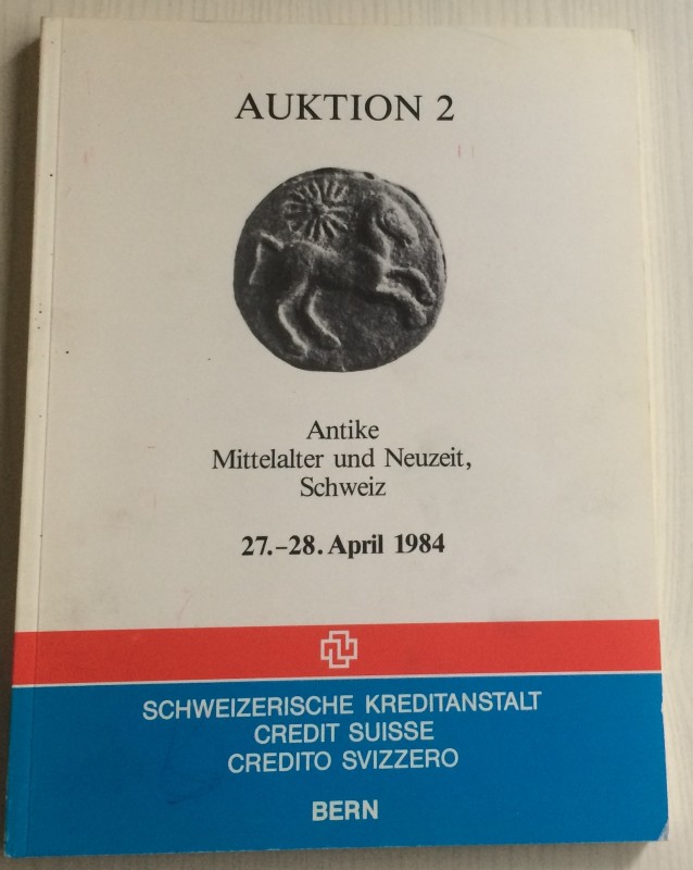 Credit Suisse. Auktion 2. Antike Mitterlalter und Neuzeit,Schweiz. Berne 27-28 A...