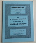 Glendining & Co. The G.R. Arnold Collection of silver coins of the Severan Dynasty. London, 21 November 1984. Brossura editoriale. 322 lotti, 16 tavol...