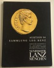 Lanz Numismatik. Auktion 94, Sammlung Leo Benz. München, 22 Novembre 1999. Romische Kaiserzeit I. 96 pp., 694 lotti, 40 tavole B/N, 15 tavole a colori...