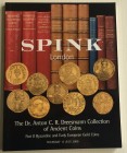 Spink, The Dr. Anton C.R. Dreesmann Collection of Ancient Coins, part II Byzantine and Early European Gold Coins. London 18 July 2000. Brossura ed. pp...