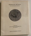 Sternberg F. Auktion V. Romische Munzen, Byzantinische Munzen. 28-29 November 1975. Brossura ed. pp. 98 tavv. XLII.Con lista prezzi stima. Buono stato...