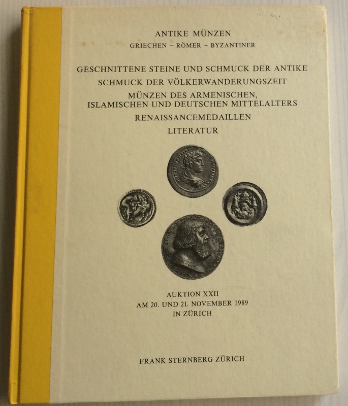 Sternberg F. Auktion XXII, Antike Munzen Griechen, Romer, Byzantiner, Geschnitte...