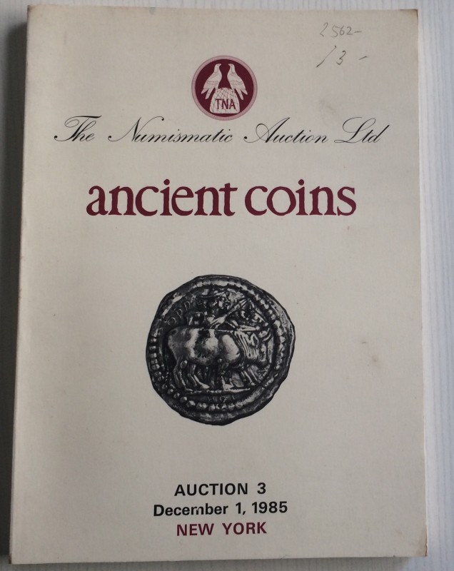 Tradart. Ancient Coins Greek, Roman, Byzantine. New York 1 December 1985. Brossu...