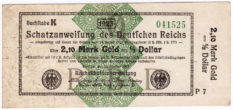 Banknoten, Die deutschen Banknoten ab 1871 nach Rosenberg, Deutsches Reich, 1871...