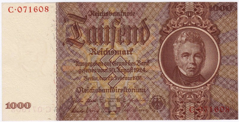 Banknoten, Die deutschen Banknoten ab 1871 nach Rosenberg, Deutsches Reich, 1871...