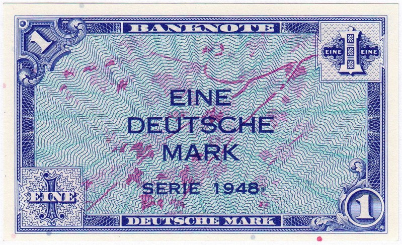 Banknoten, Die deutschen Banknoten ab 1871 nach Rosenberg, Westliche Besatzungsz...