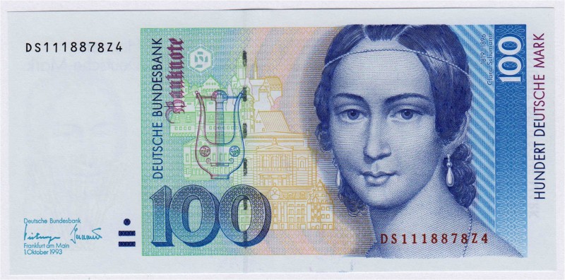 Banknoten, Die deutschen Banknoten ab 1871 nach Rosenberg, Westliche Besatzungsz...