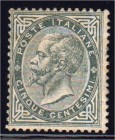 Briefmarken, Ausland, Italien
5 CENT König Viktor Emanuel II 1863, ungebrauchtes Prachtstück mit Falz, signiert BOTTACCHI und DIENA. Michel 1.700,- E...