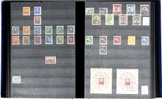 Briefmarken, Lots und Sammlungen
Ungarn 1871/1960: Ungebrauchte und gestempelte Sammlung in 3 Einsteckalben, mit der Zeppelin-Serie von 1931 in beide...