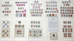 Briefmarken, Lots und Sammlungen
Sowjetische Zone 1945-1949: Bis auf wenige Ausgaben kpl. postfrische Sammlung (ohne Bl. 1 und 2) auf Lindner T-Vordr...