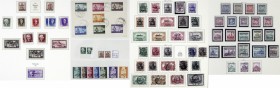 Briefmarken, Lots und Sammlungen
Deutsche Nebengebiete + II. WK: Alte Sammlung im Schaubek-Klemmbinder, dabei Allenstein, Marienwerder, Oberschlesien...