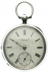 Varia, Uhren, Taschenuhren
Englische Schlüssel-Herrentaschenuhr, Birmingham 1889, Sterlingsilber. Hersteller Fattorini & Sons, Bradford. 50 mm. Schlü...