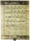 CHINA und Südostasien, Indonesien-Bali, Varia
Palmblattbuch, sogenanntes "Lontar", bestehend aus zwei geschnitzten und bemalten Hölzern die wiederum ...