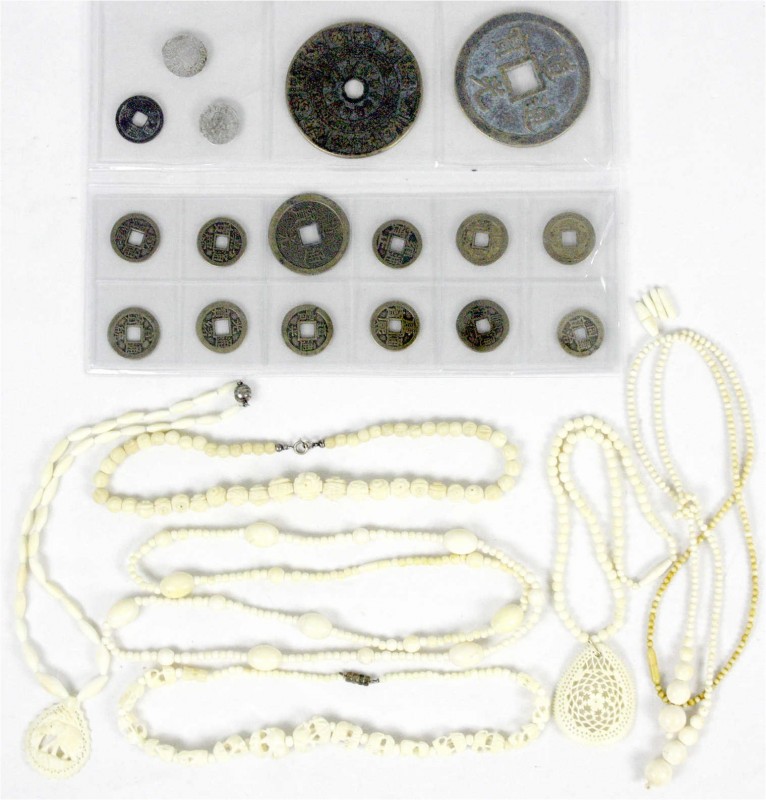 CHINA und Südostasien, Lots Asien allgemein
23 Stück: China Mu Zong Amulett in ...
