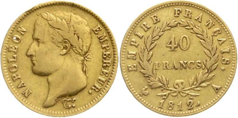 Ausländische Goldmünzen und -medaillen, Frankreich, Napoleon I., 1804-1814/15
4...