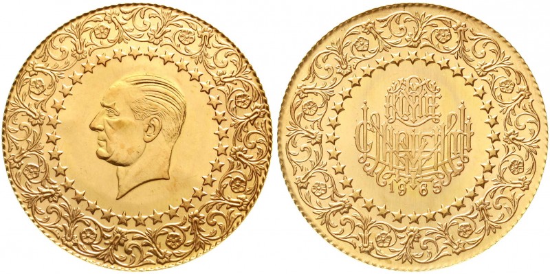 Ausländische Goldmünzen und -medaillen, Türkei/Osmanisches Reich, Republik, 1923...