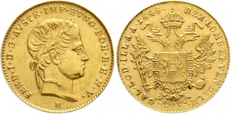 Gold der Habsburger Erblande und Österreichs, Haus Habsburg, Ferdinand I., 1835-...