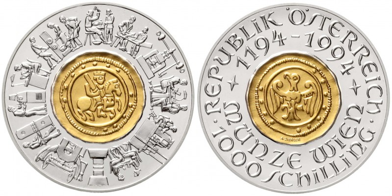 Gold der Habsburger Erblande und Österreichs, Österreich, 2. Republik, seit 1945...