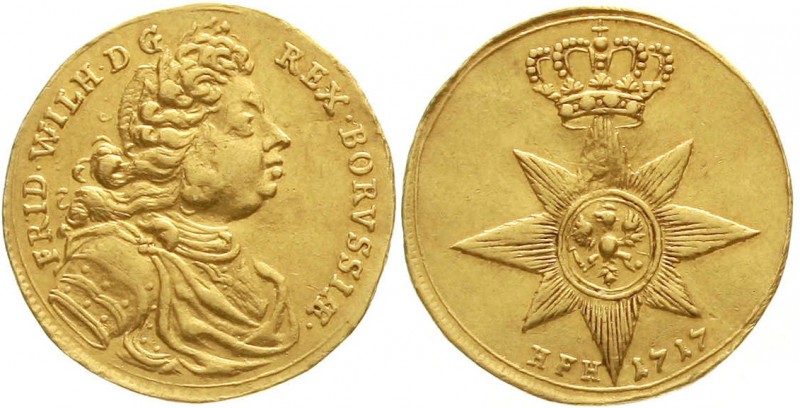 Altdeutsche Goldmünzen und -medaillen, Brandenburg-Preußen, Friedrich Wilhelm I....