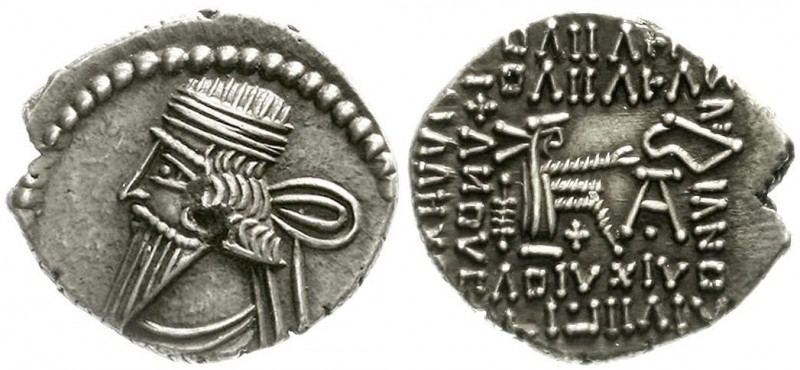 Altgriechische Münzen, Parthia, Königreich der Arsakiden, Vologases III., 105-14...