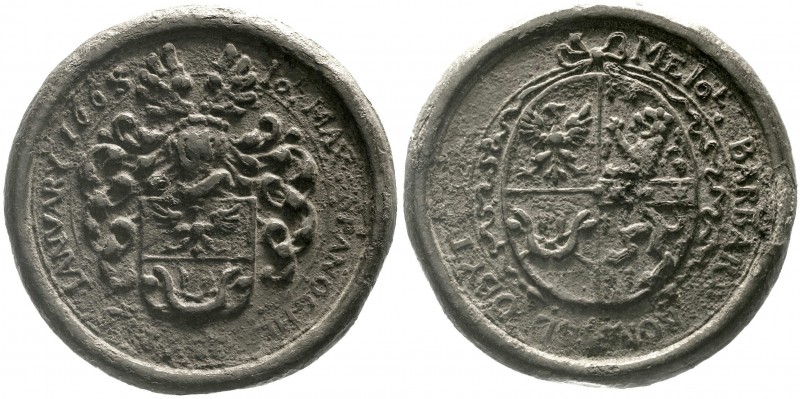 Ausländische Münzen und Medaillen, Belgien-Flandern, Karl II., 1665-1700
Begräb...