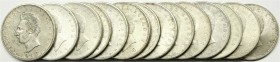 Ausländische Münzen und Medaillen, Ecuador, Republik, seit 1830
14 X 5 Sucres aus 1943/1944. vorzüglich
