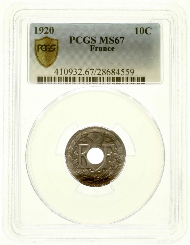 Ausländische Münzen und Medaillen, Frankreich, Dritte Republik, 1870-1940
10 Ce...