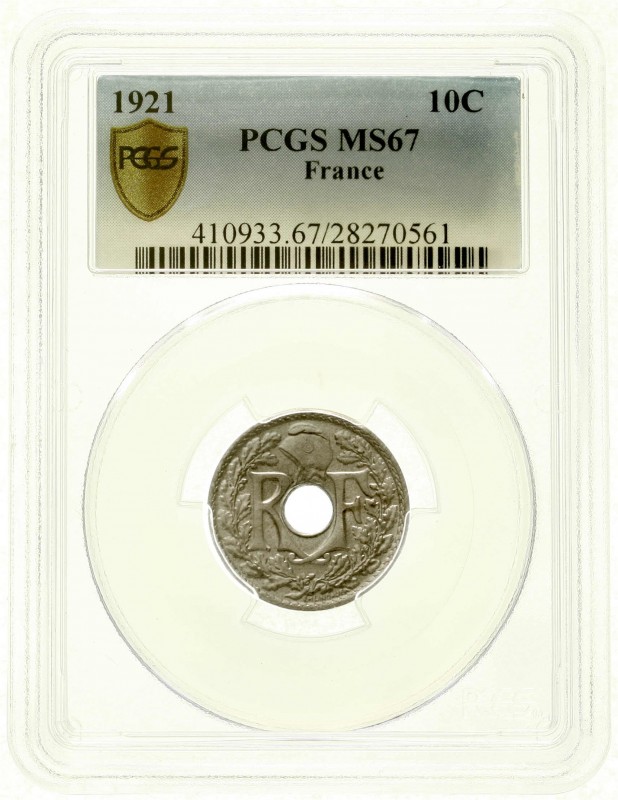 Ausländische Münzen und Medaillen, Frankreich, Dritte Republik, 1870-1940
10 Ce...