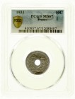 Ausländische Münzen und Medaillen, Frankreich, Dritte Republik, 1870-1940
10 Centimes Cu/Ni 1933. Im PCGS-Blister mit Grading MS67 (nur 2 Stück wurde...