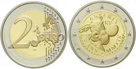 Ausländische Münzen und Medaillen, Frankreich, Fünfte Republik, seit 1958
2 Euro Silber 2019. 60 Jahre Asterix. Im Originaletui mit Zertifikat. 
Pol...