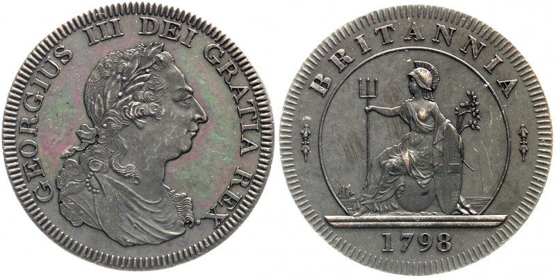 Ausländische Münzen und Medaillen, Großbritannien, George III., 1760-1820
Fanta...