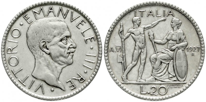 Ausländische Münzen und Medaillen, Italien, Vittorio Emanuele III., 1900-1946
2...