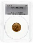 Ausländische Münzen und Medaillen, Vereinigte Staaten von Amerika, Unabhängigkeit, seit 1776
Cent 1929 S, San Francisco. Im PCGS-Blister mit Grading ...