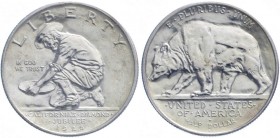 Ausländische Münzen und Medaillen, Vereinigte Staaten von Amerika, Gedenkmünzen
1/2 Dollar California Diamond Jubilee 1925 S, San Francisco. vorzügli...