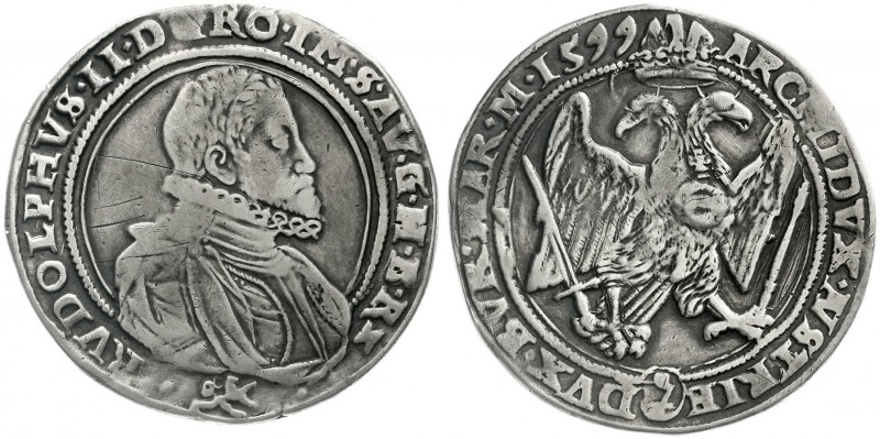Römisch Deutsches Reich, Haus Habsburg, Rudolf II., 1576-1612
Reichstaler 1599,...