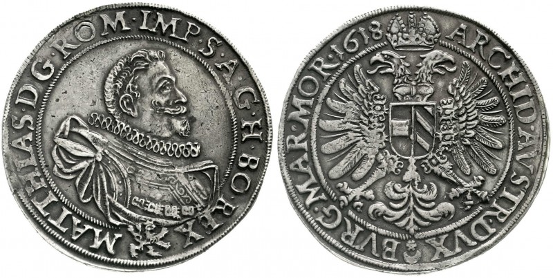 Römisch Deutsches Reich, Haus Habsburg, Matthias II., 1612-1619
Reichstaler 161...